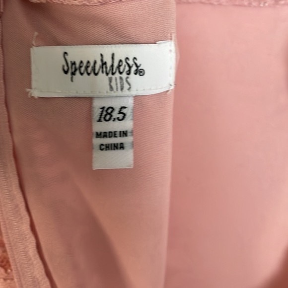 Gorgeous Speechless Kids youth high low floral dress size 18.5 - Picture 9 of 16